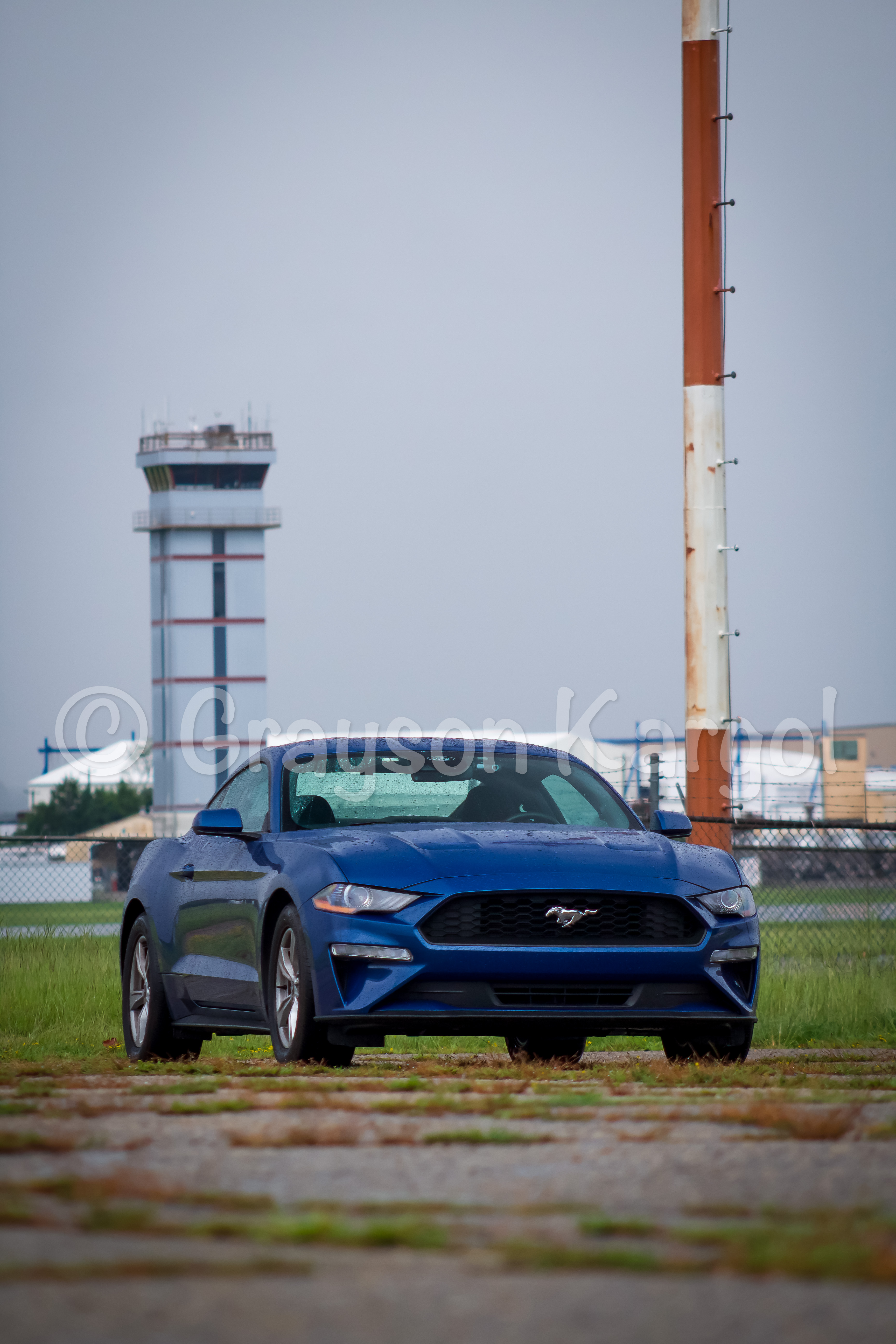 Mustang @ Donaldson Field Airport (KGYH)