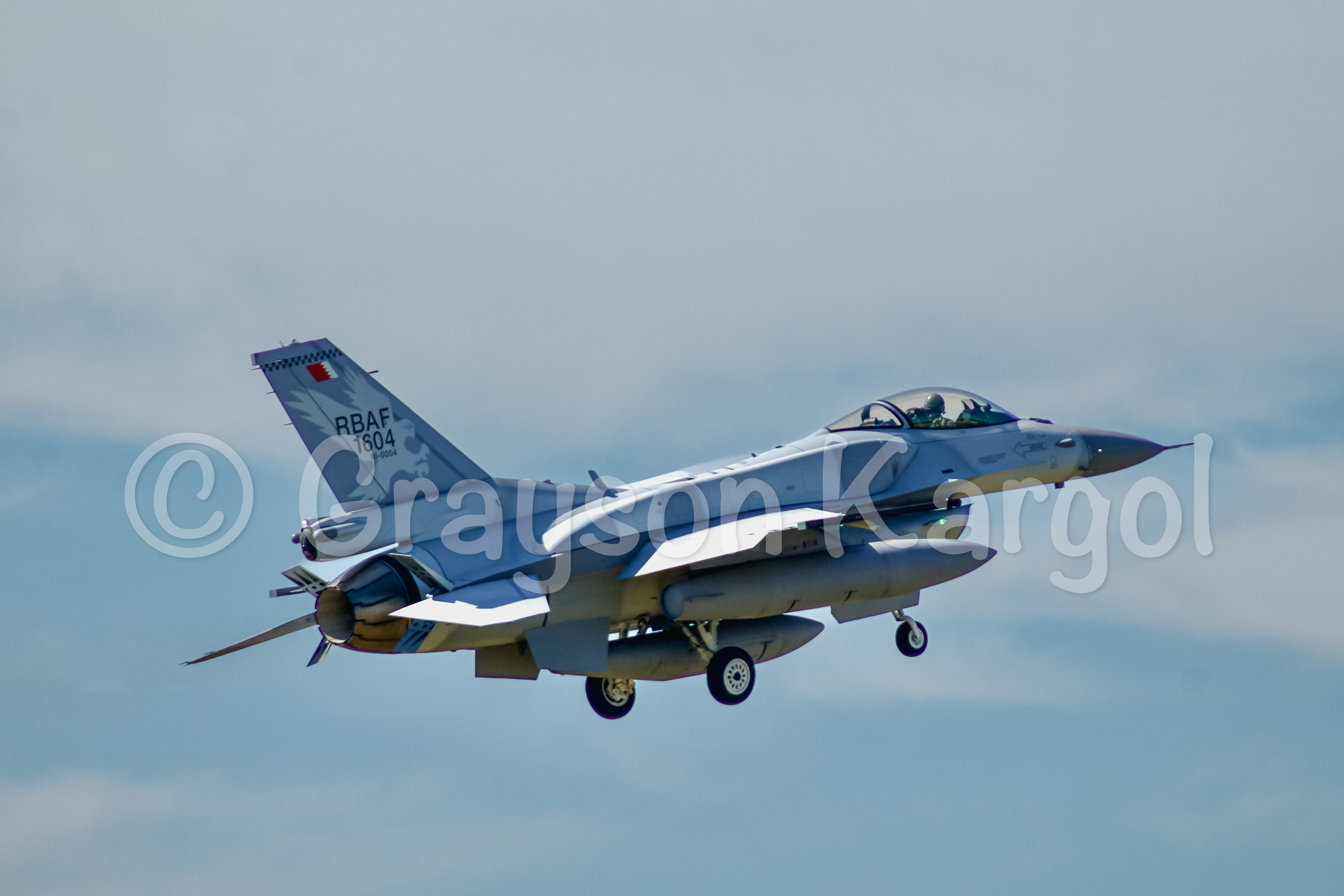 RBAF 1604 F-16 Fighting Falcon @ Donaldson Field Airport (KGYH)